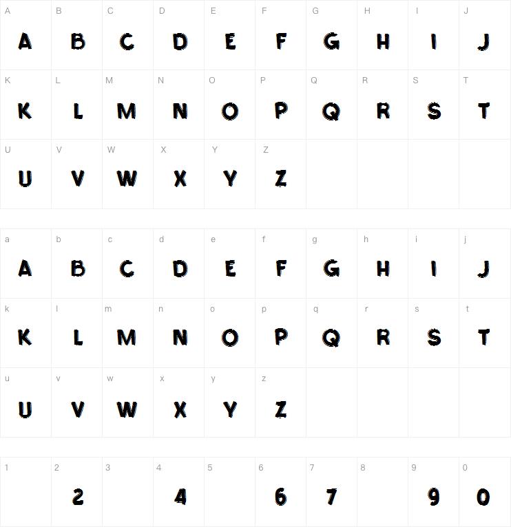Terrible Brush字体