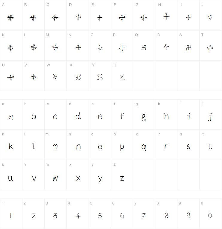 tetraalphavitos字体