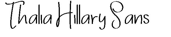 Thalia Hillary Sans