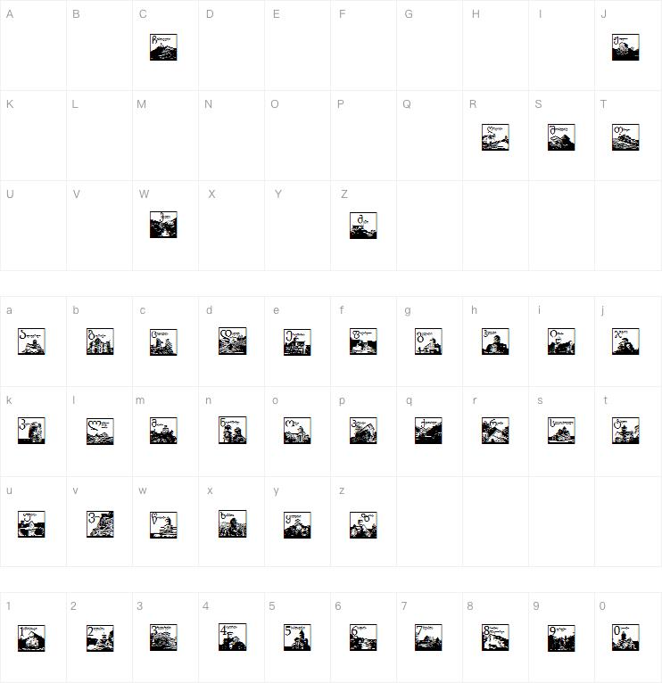 Thart_OldGeorgianArchitecture字体