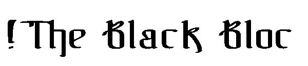 !The Black Bloc字体