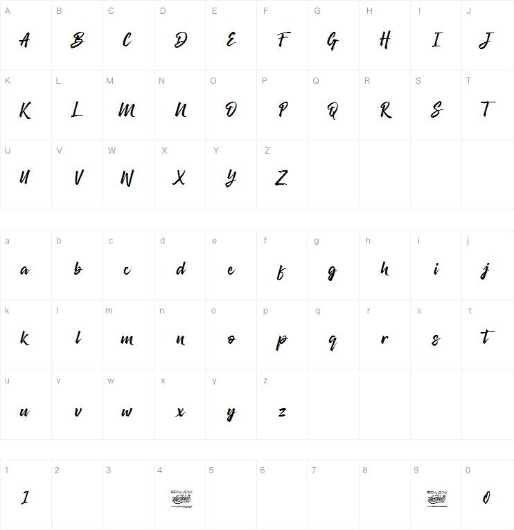 The Blackheads字体