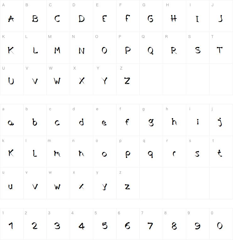 The Black Summer字体