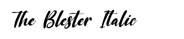 The Blester Italic