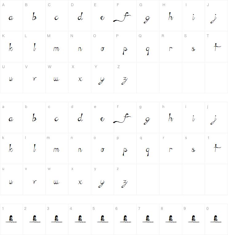 The Green Life字体