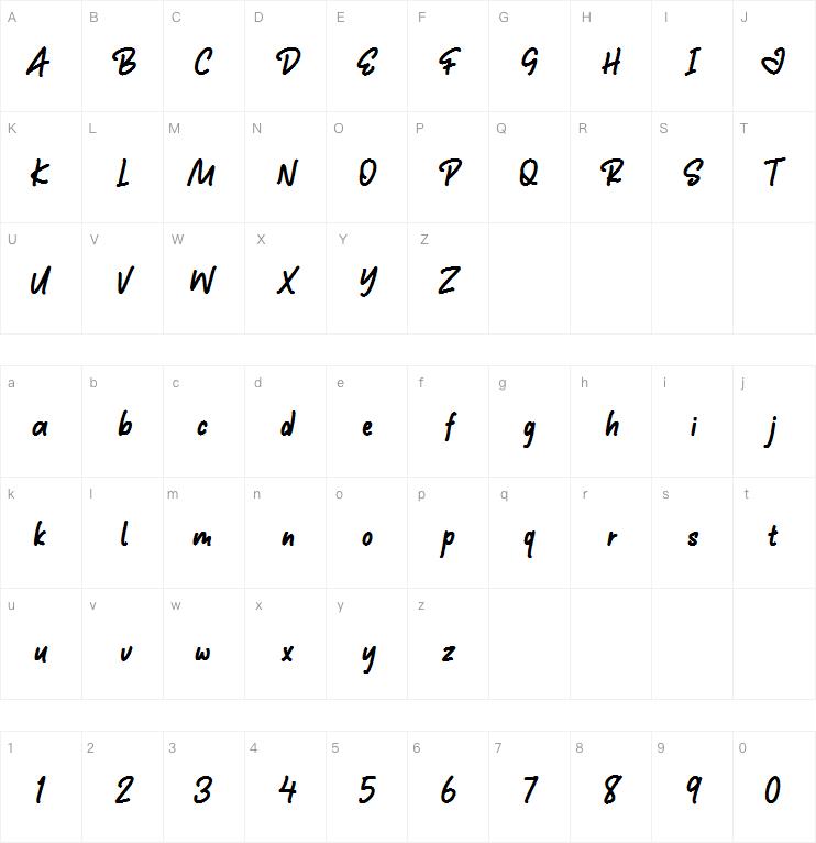 The Jhony字体