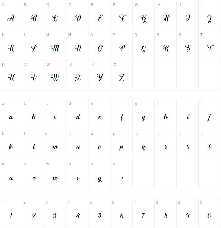 The Mumbai Sticker字体