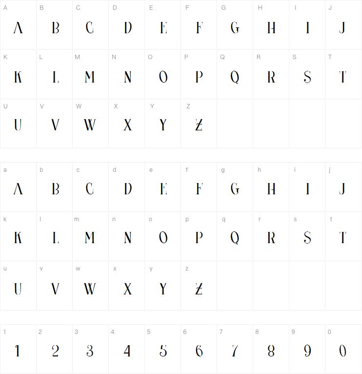 The Riskeys字体