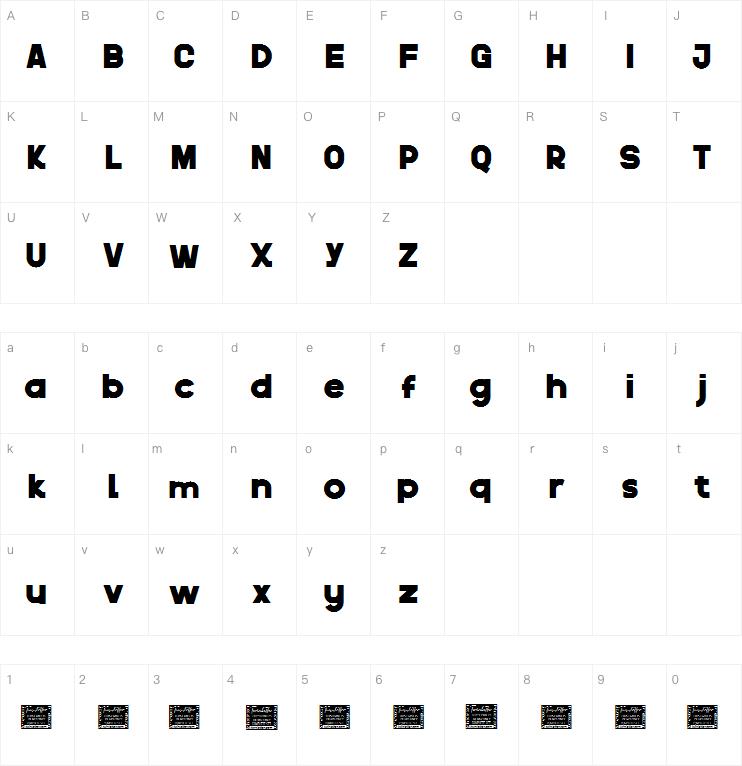 Therok Reg Personal字体