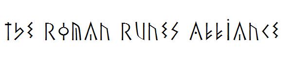 The Roman Runes Alliance字体
