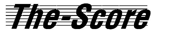 The-Score字体