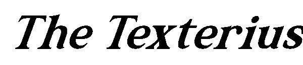 The Texterius字体