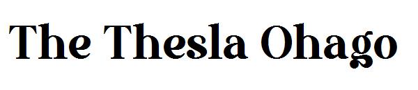 The Thesla Ohago字体