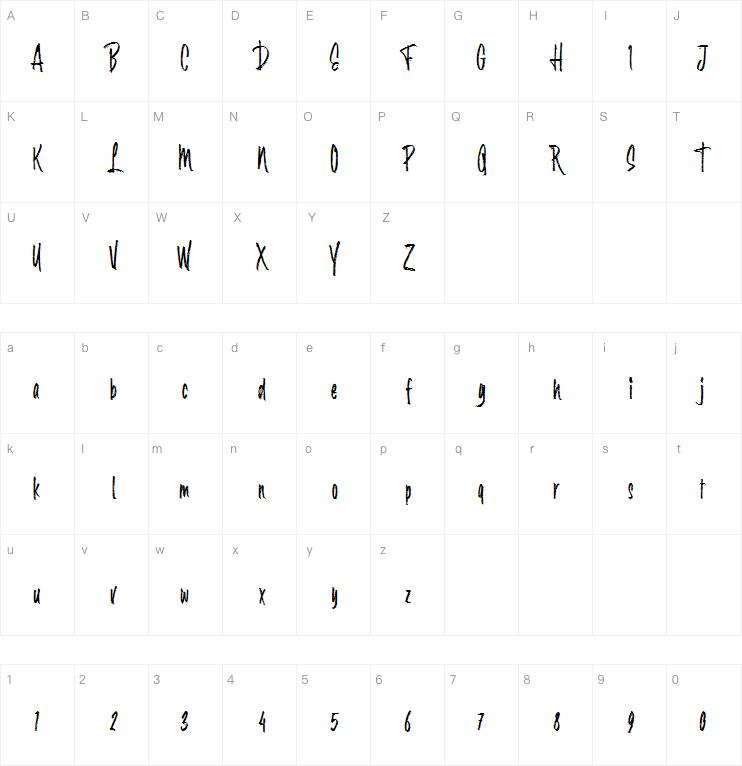 The World Of Storyman字体