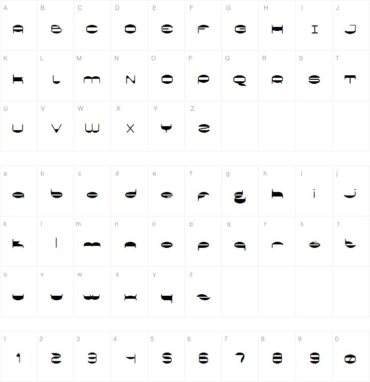 The Xray Bomb字体