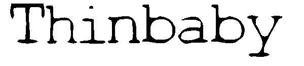 Thinbaby字体