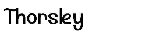 Thorsley字体