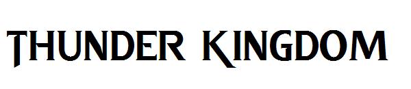 Thunder Kingdom字体