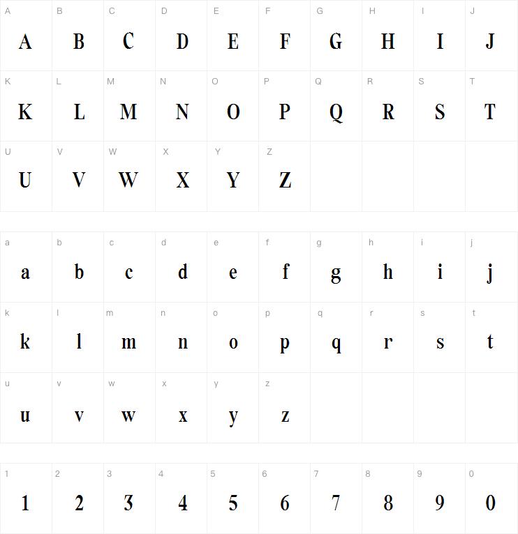 Tiffany Laurence字体