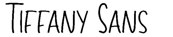 Tiffany Sans字体