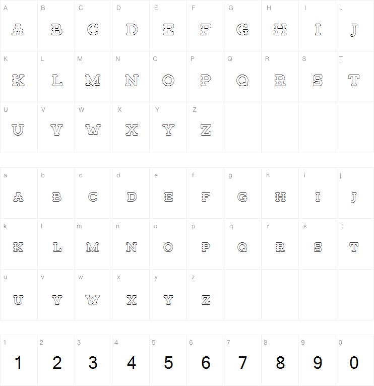 Tigreal字体