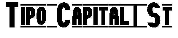 Tipo Capital1 St字体