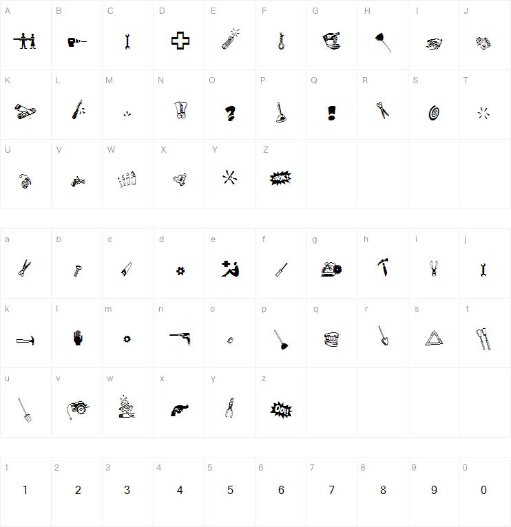 ToolTime字体