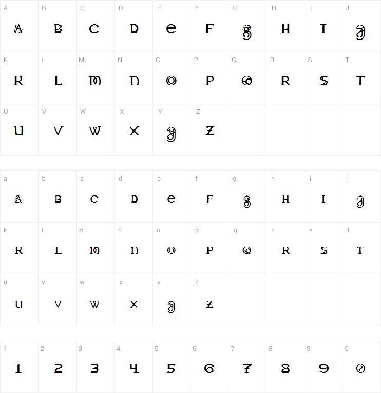 Toril字体