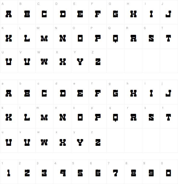 Toy Block Maestro字体