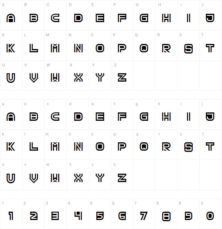 TPF Creol字体