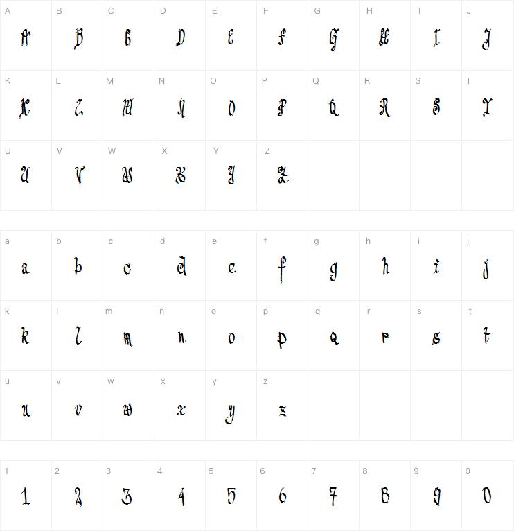 TPF Senseless Strokes字体
