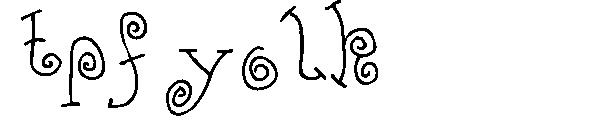 TPF Yolk字体