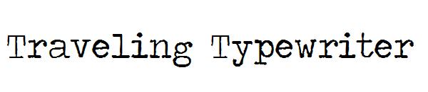 Traveling Typewriter字体