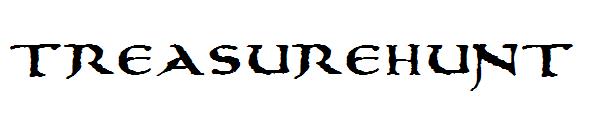 treasurehunt字体