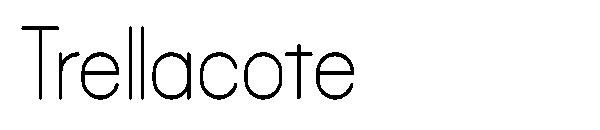 Trellacote字体