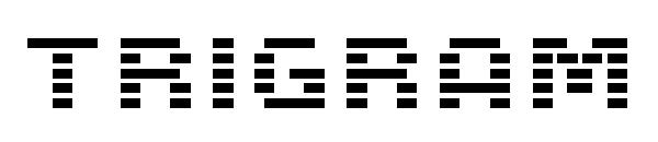 Trigram字体