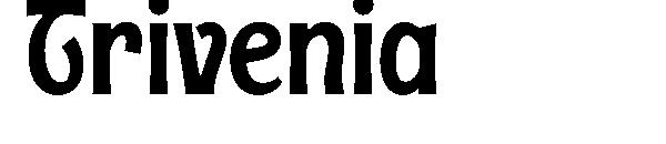 Trivenia字体