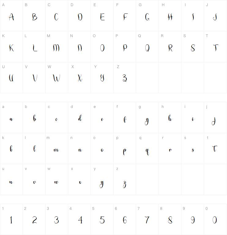Tropical Leaves字体