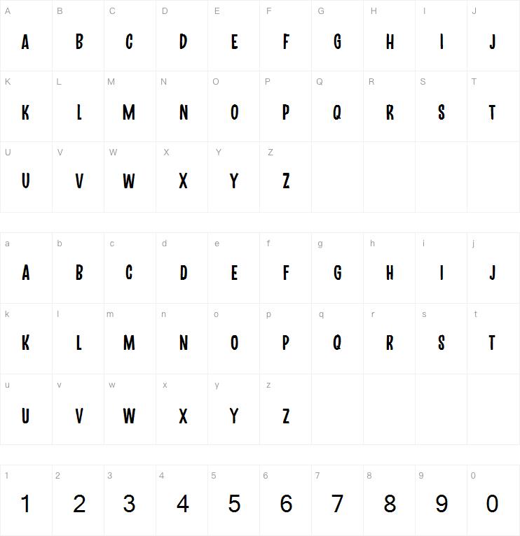 Troutbeck DEMO字体