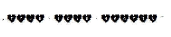 ( True _ Love _ Hearts )字体