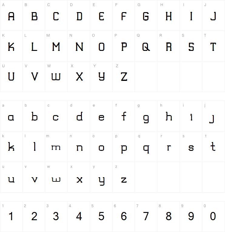 TRUMANS字体