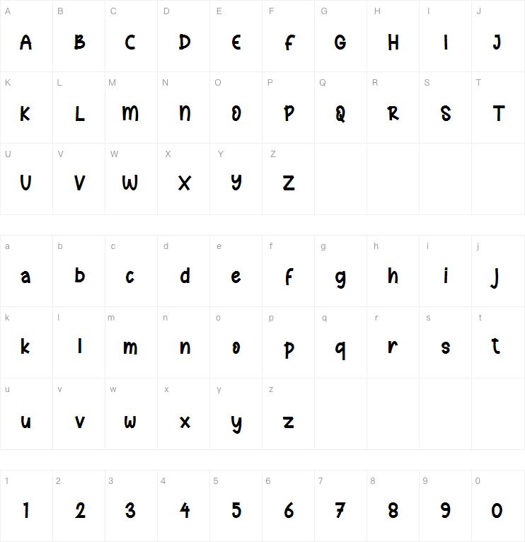 Tulis Yuk字体