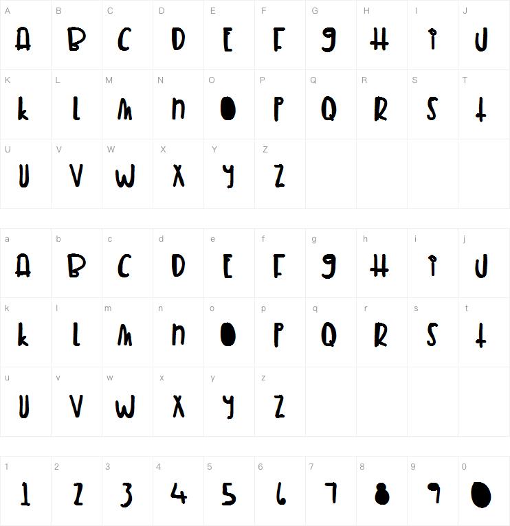 TunaMelt字体