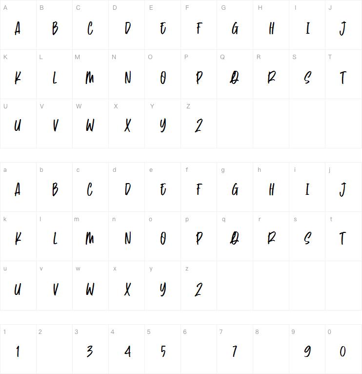 Tweet Lesson字体