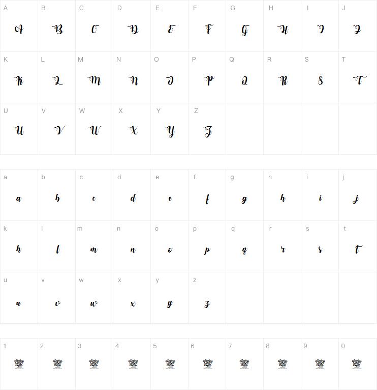 Twilight Blossom字体