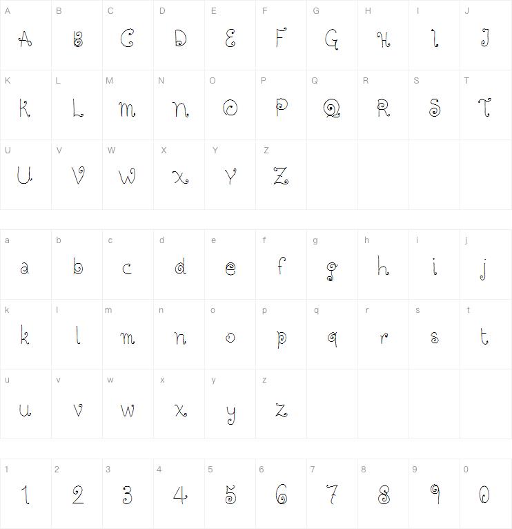 Twisted Circles Regular字体