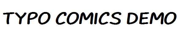 TYPO COMICS DEMO字体