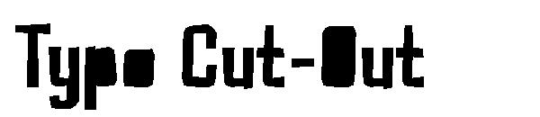 Typo Cut-Out字体