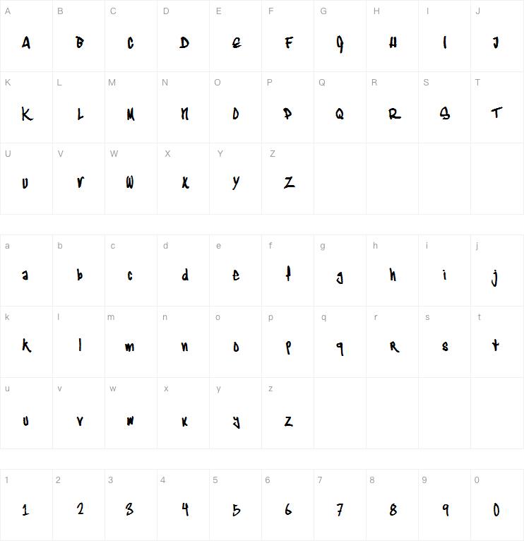 Typographic Onedalism字体