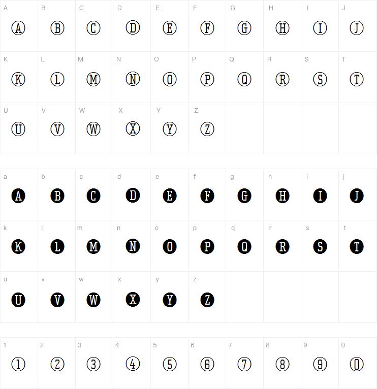 Uchrony Circle Slab字体